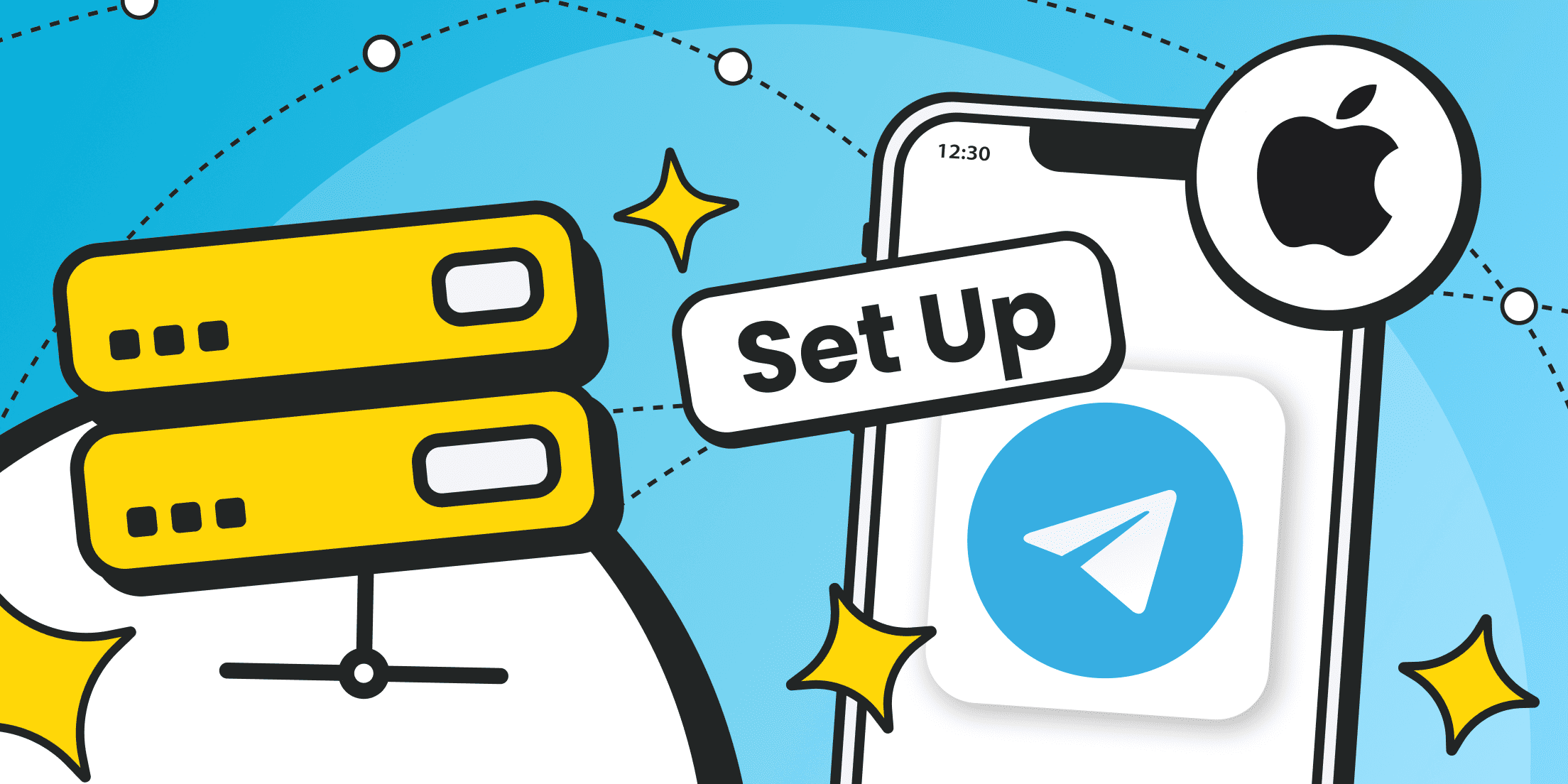 Как настроить прокси в Telegram на iPhone