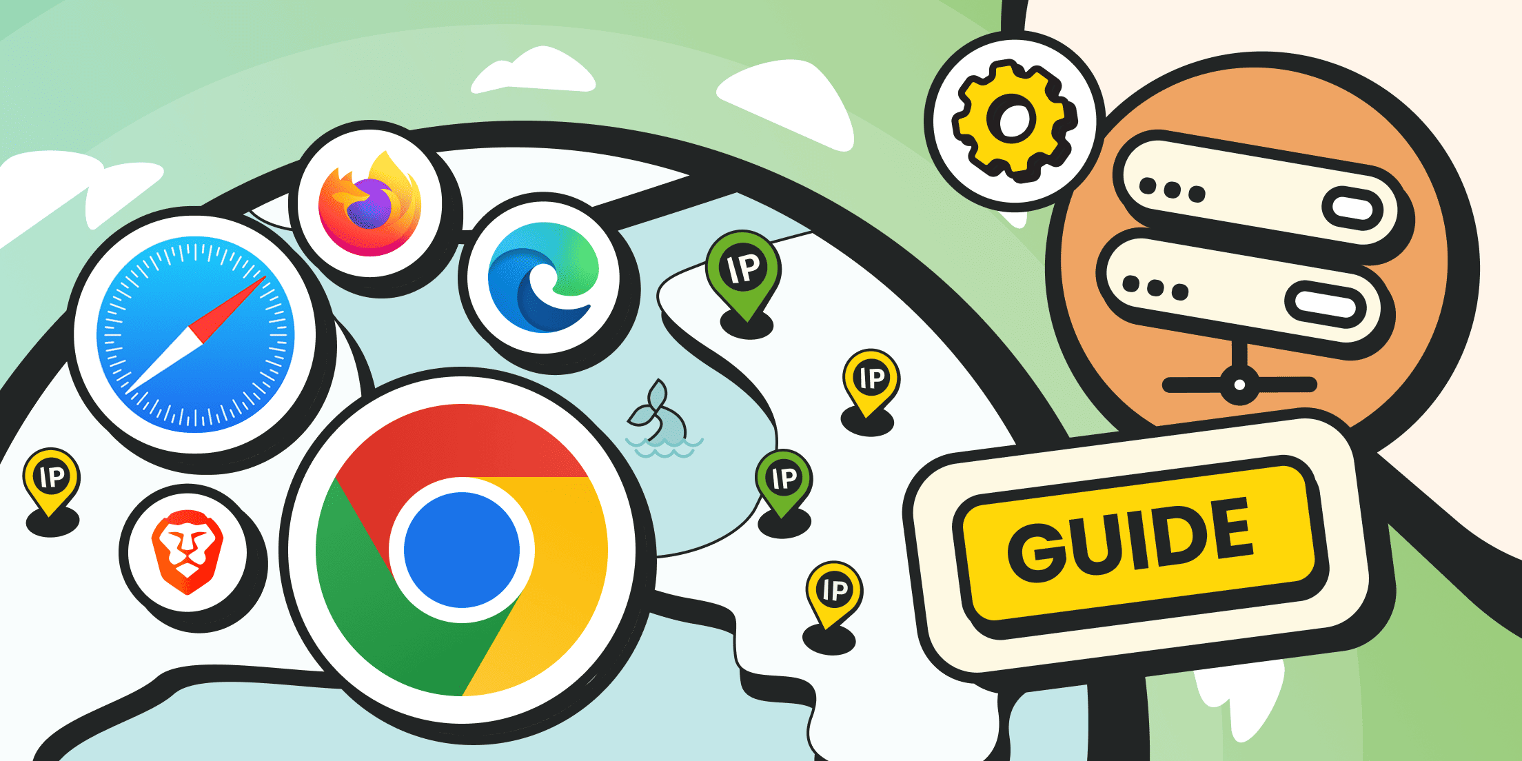 Настройка прокси в браузере: Chrome, Safari, Firefox, Edge и Brave