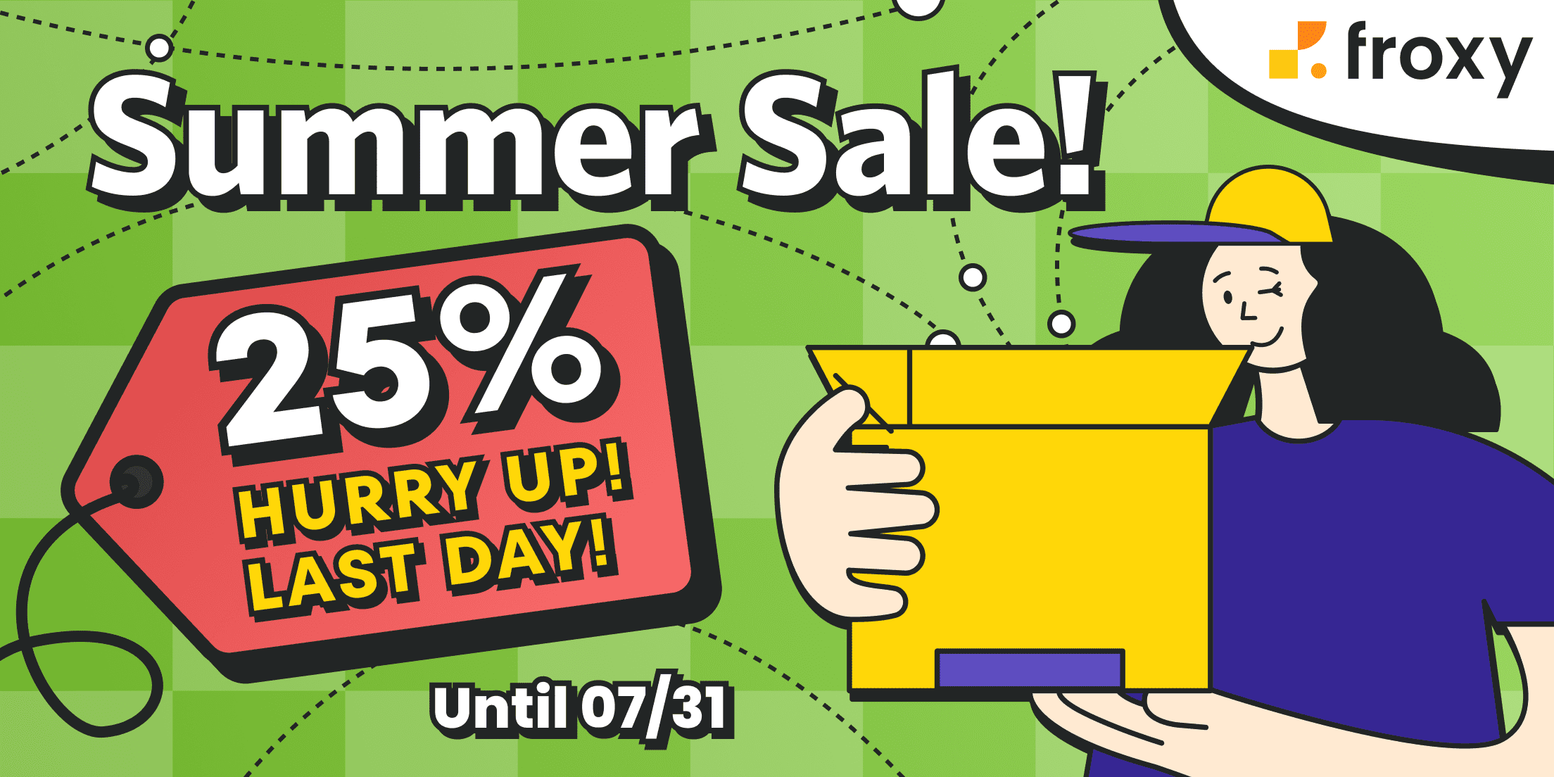 Hurry up! The Summer Sale is almost over!